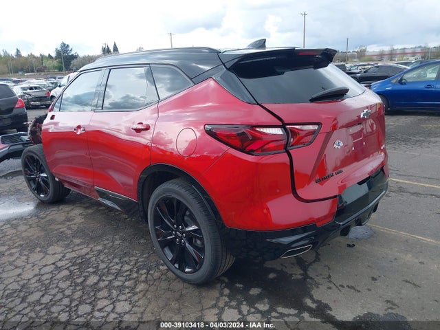 Chevrolet Blazer Awd Rs 2022 3GNKBKRS3NS146127 Image 3