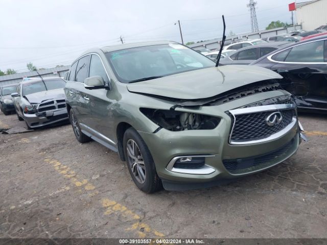 Auction sale of the 2016 Infiniti Qx60, vin: 5N1AL0MN4GC508252, lot number: 39103557