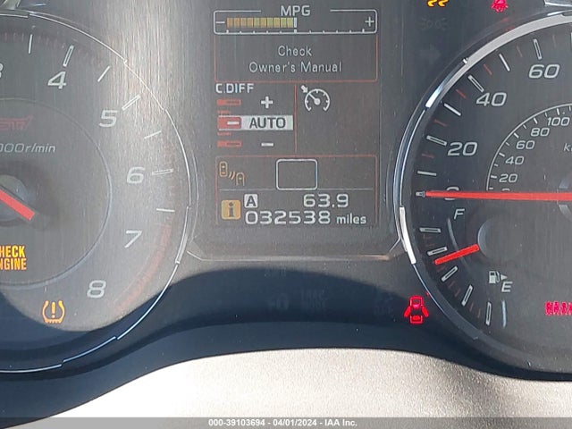 JF1VA2Y65L9816652 Subaru Wrx Sti Limited