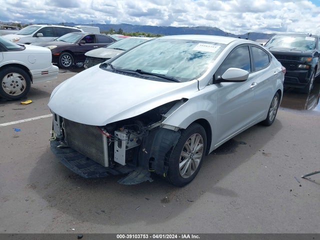 Hyundai ELANTRA SE 2014 KMHDH4AE7EU106128 Image 2