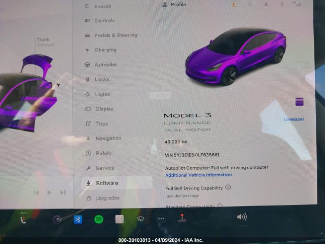 2020 TESLA MODEL 3 5YJ3E1EB0LF635661 Photo 6