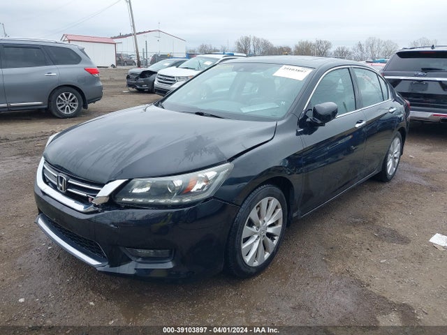 Honda Accord Ex-l V-6 2014 1HGCR3F80EA030894 Image 2