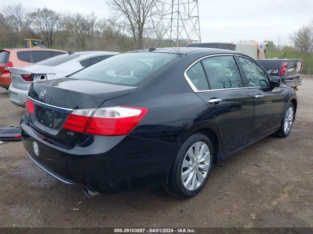 Honda Accord Ex-l V-6 2014 1HGCR3F80EA030894 Image 4