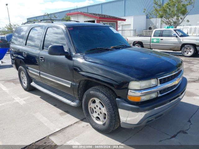 Auction sale of the 2005 Chevrolet Tahoe Ls, vin: 1GNEC13T85J200271, lot number: 39103898