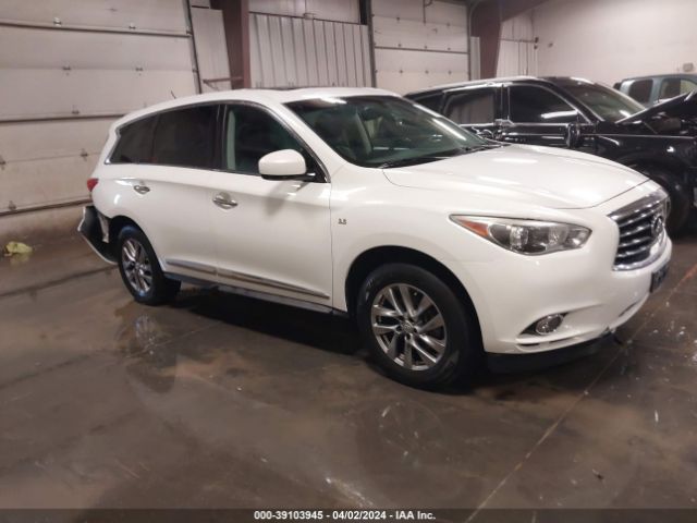 Продажа на аукционе авто 2014 Infiniti Qx60, vin: 5N1AL0MM3EC528917, номер лота: 39103945