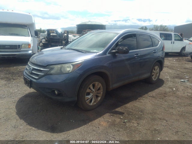 Honda Cr-v Ex-l 2014 2HKRM3H76EH558363 Image 2