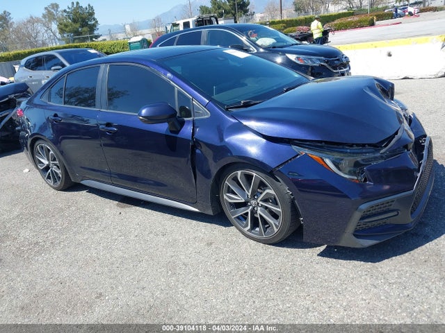 Toyota Corolla Xse 2020 JTDT4RCE2LJ017698 Image 1