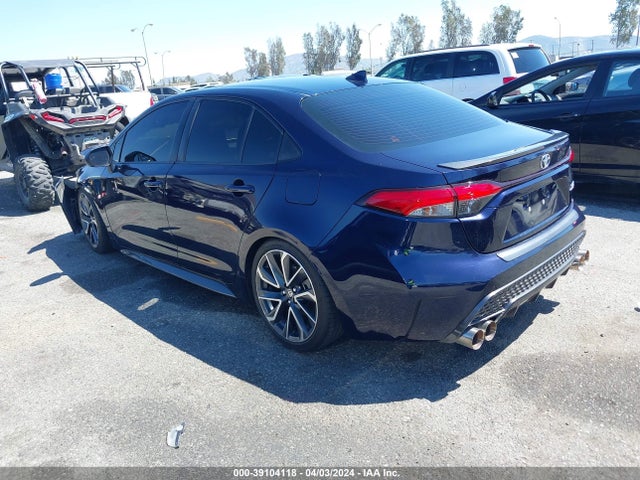 Toyota Corolla Xse 2020 JTDT4RCE2LJ017698 Image 3