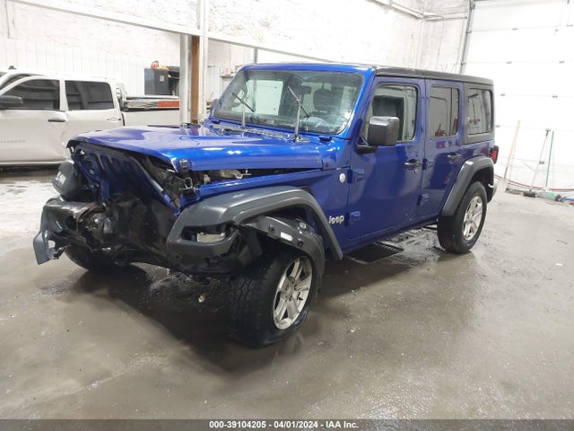1C4HJXDG5JW171633 Jeep Wrangler Unlimited Sport S 4x4