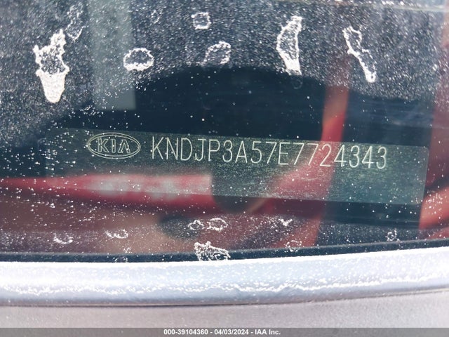 KIA SOUL + 2014 KNDJP3A57E7724343 Image 9