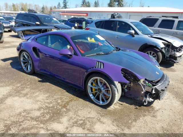 Продажа на аукционе авто 2016 Porsche 911 Gt3 Rs/r, vin: WP0AF2A93GS193030, номер лота: 39104603