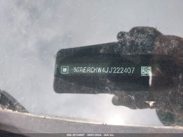 5GAERCKW4JJ222407 Buick Enclave Premium