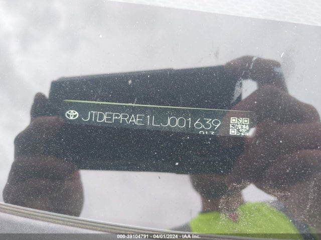 Toyota COROLLA LE 2020 JTDEPRAE1LJ001639 Image 9