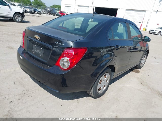 Chevrolet Sonic Ls Auto 2014 1G1JA5SH4E4171621 Image 4