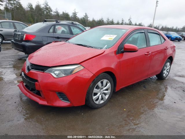 2T1BURHE3GC567854 Toyota COROLLA LE