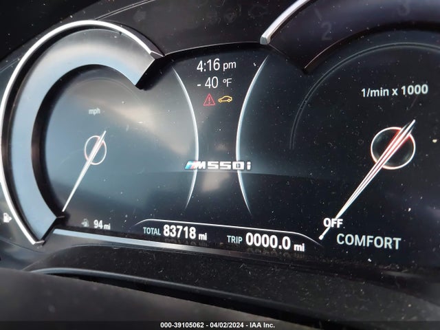 BMW M550i Xdrive 2018 WBAJB9C50JB035649 Image 7