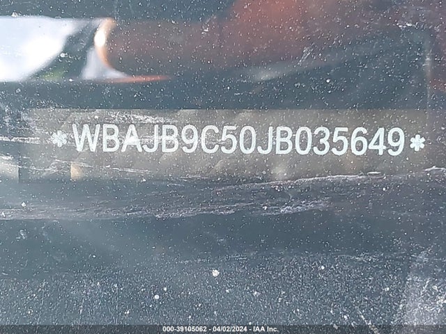BMW M550i Xdrive 2018 WBAJB9C50JB035649 Image 9