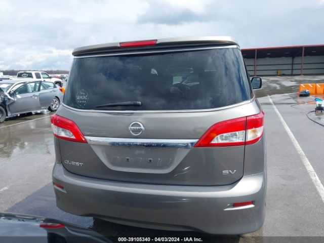 JN8AE2KP0F9129764 Nissan Quest Platinum/s/sl/sv