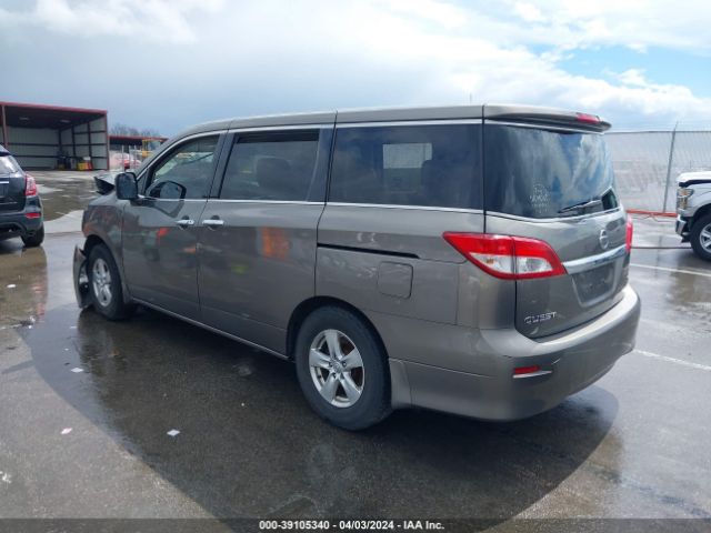 JN8AE2KP0F9129764 Nissan Quest Platinum/s/sl/sv