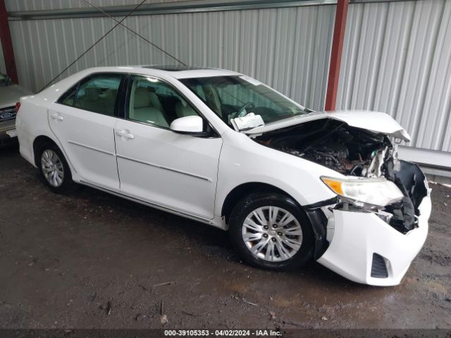 Auction sale of the 2012 Toyota Camry Le, vin: 4T1BF1FK8CU531994, lot number: 39105353