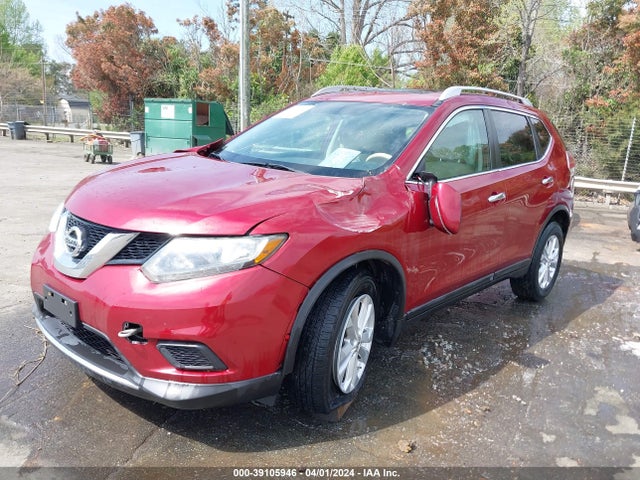 Nissan ROGUE SV 2015 5N1AT2MVXFC823759 Image 2