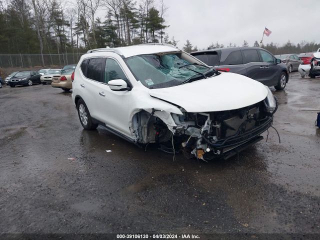 2019 Nissan Rogue Sv მანქანა იყიდება აუქციონზე, vin: KNMAT2MV7KP525614, აუქციონის ნომერი: 39106130