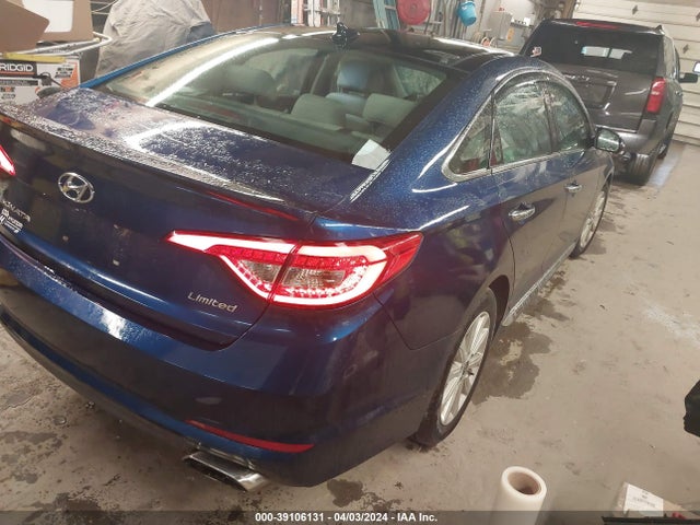 Hyundai Sonata Limited 2016 5NPE34AF9GH343944 Image 4