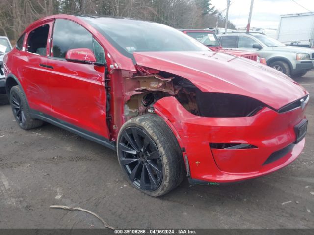 Продажа на аукционе авто 2022 Tesla Model X Plaid Tri Motor All-wheel Drive, vin: 7SAXCBE6XNF353131, номер лота: 39106266