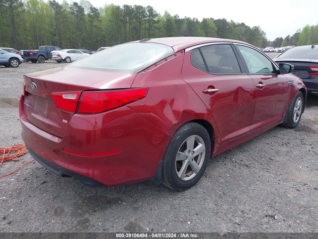 KIA Optima Lx 2015 5XXGM4A79FG353527 Image 4