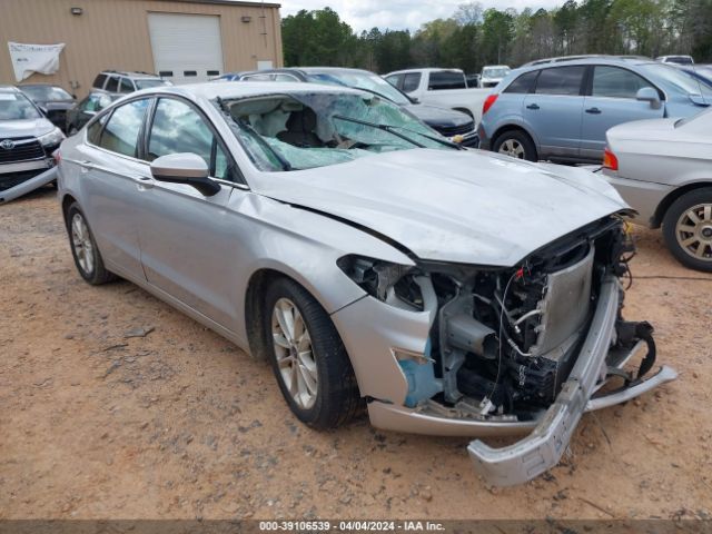 Auction sale of the 2019 Ford Fusion Se, vin: 3FA6P0HD5KR159814, lot number: 39106539