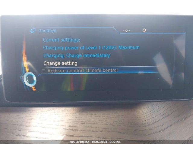 WBY1Z8C36HV891312 BMW I3 94 Ah W/range Extender