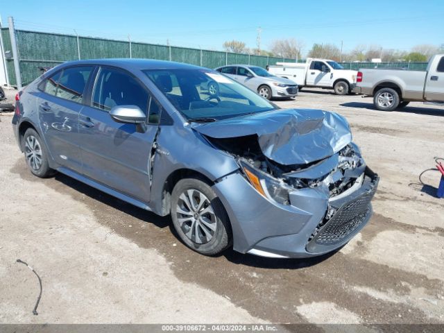 Auction sale of the 2020 Toyota Corolla Hybrid Le, vin: JTDEBRBE9LJ014698, lot number: 39106672