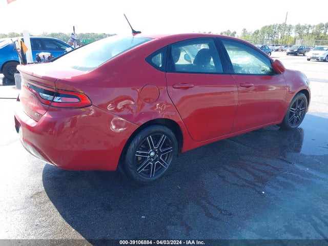 Dodge DART SXT 2015 1C3CDFBB4FD159466 Image 4