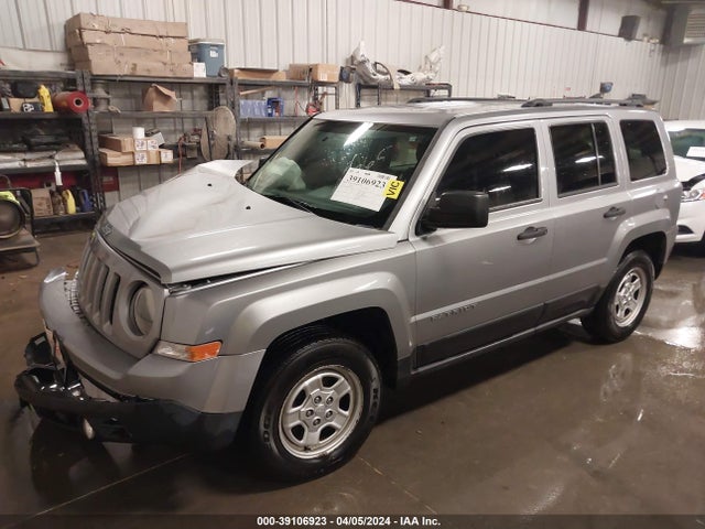 1C4NJRBBXHD110290 Jeep Patriot Sport 4x4