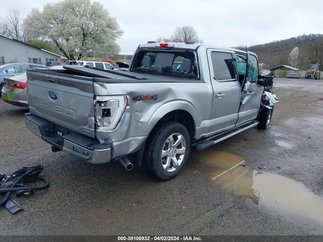 Ford F-150 Lariat 2022 1FTFW1E82NFA78944 Image 4