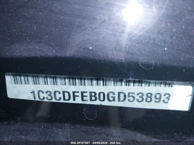 1C3CDFEB0GD538932 Dodge DART GT
