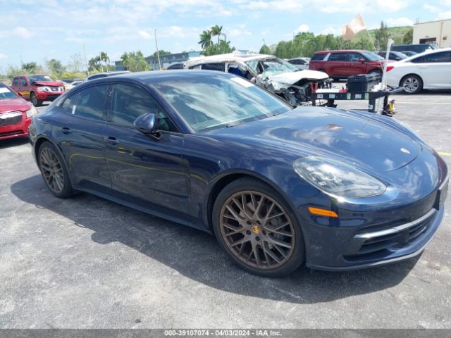 Aukcja sprzedaży 2018 Porsche Panamera 4s, vin: WP0AB2A74JL135214, numer aukcji: 39107074