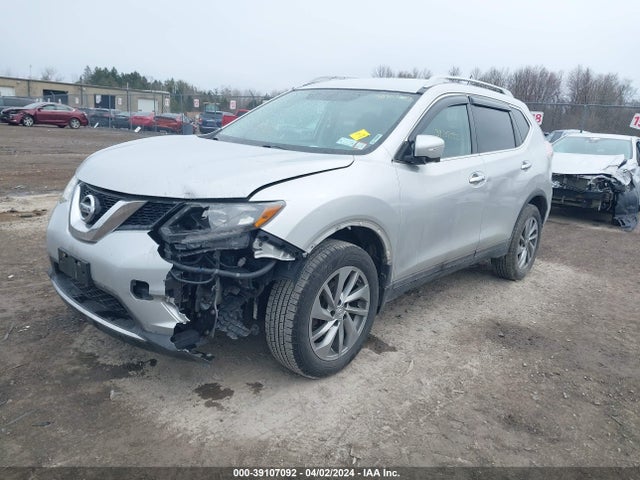 Nissan Rogue Sl 2014 5N1AT2MV7EC841845 Image 2