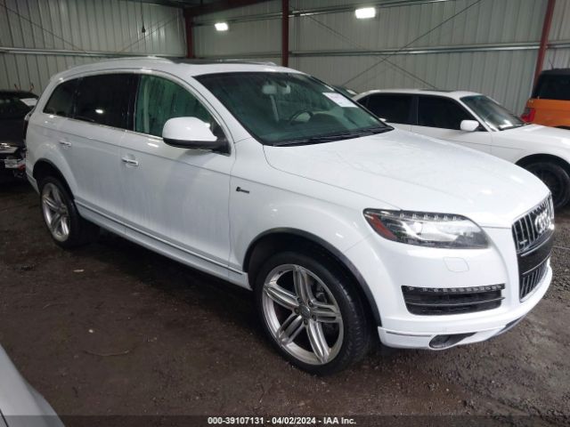 Продажа на аукционе авто 2015 Audi Q7 3.0t Premium, vin: WA1LGAFE6FD033033, номер лота: 39107131