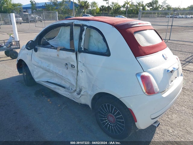 2013 FIAT 500C 3C3CFFDRXDT678419 Photo 2