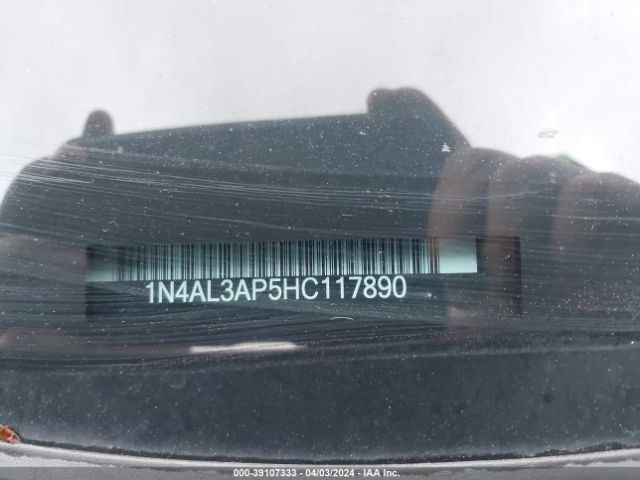 1N4AL3AP5HC117890 Nissan Altima 2.5/2.5 S/2.5 Sl/2.5 Sr/2.5 Sv