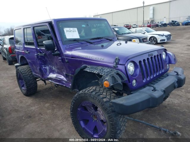 Auction sale of the 2017 Jeep Wrangler Unlimited Rubicon 4x4, vin: 1C4BJWFGXHL600886, lot number: 39107433