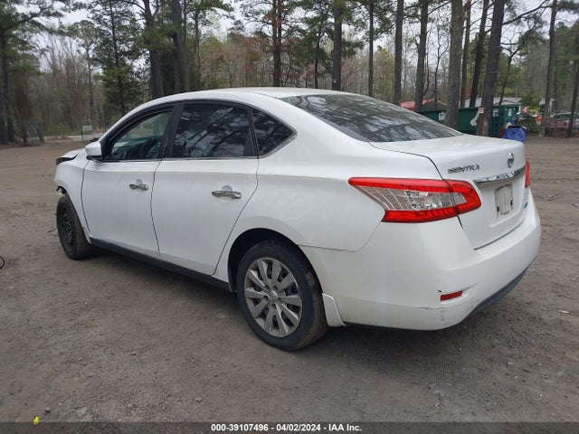 Nissan SENTRA S 2014 3N1AB7AP7EY278090 Image 3