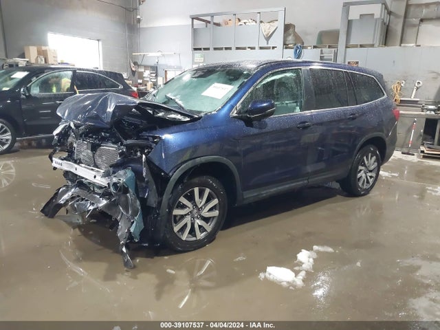 Honda Pilot Ex-l 2019 5FNYF6H59KB023351 Image 2