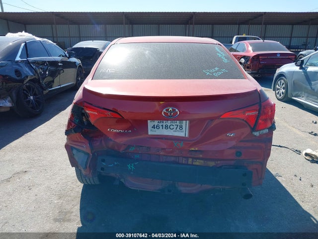 Toyota COROLLA SE 2017 5YFBURHE1HP604188 Image 17