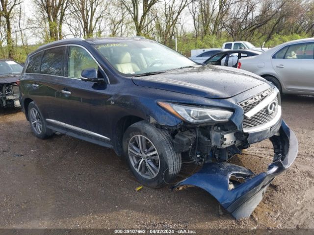 Продажа на аукционе авто 2018 Infiniti Qx60, vin: 5N1DL0MM1JC514859, номер лота: 39107662