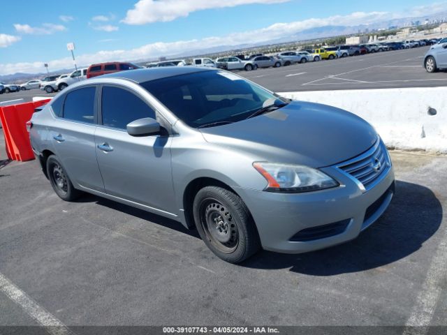 39107743 :رقم المزاد ، 3N1AB7AP1EY220749 vin ، 2014 Nissan Sentra Fe+ S/fe+ Sv/s/sl/sr/sv مزاد بيع