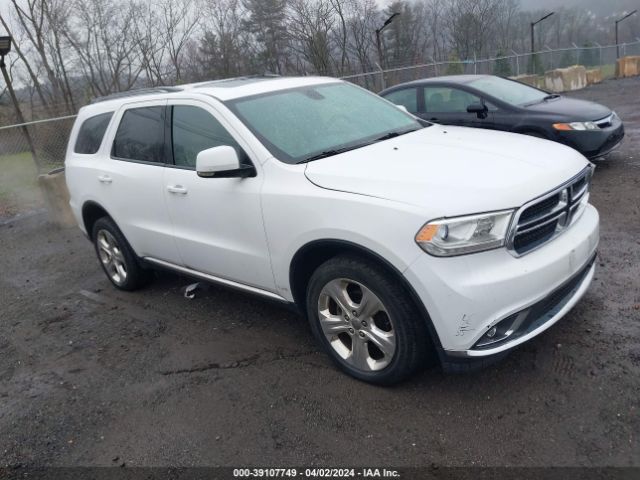 Aukcja sprzedaży 2014 Dodge Durango Limited, vin: 1C4RDJDG1EC539936, numer aukcji: 39107749