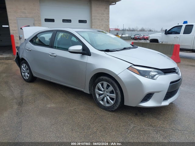 Toyota COROLLA LE 2015 5YFBURHE7FP210188 Image 1