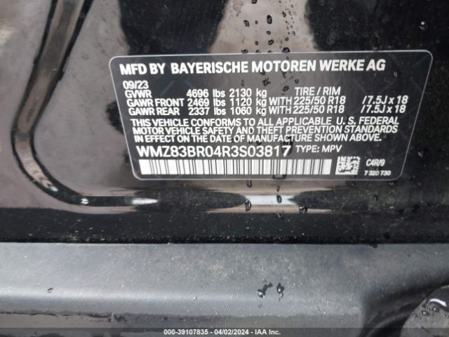 WMZ83BR04R3S03817 Mini Countryman Cooper S
